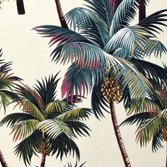 Tropical Palm Upholstery Fabric Palm Trees High Quality