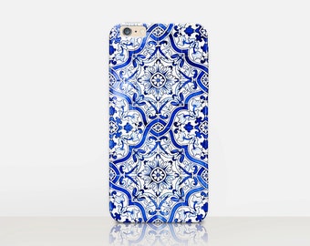 Moroccan Tile Phone Case - iPhone 7 Case - iPhone 7 Plus Case - iPhone SE Case - iPhone 6S case - iPhone 6 case - iPhone 5 Case Samsung S7