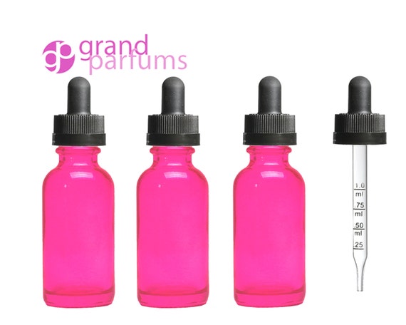 Download 3 Magenta Hot Pink 30mL 1 Oz w/ CALIBRATED GLASS DROPPER