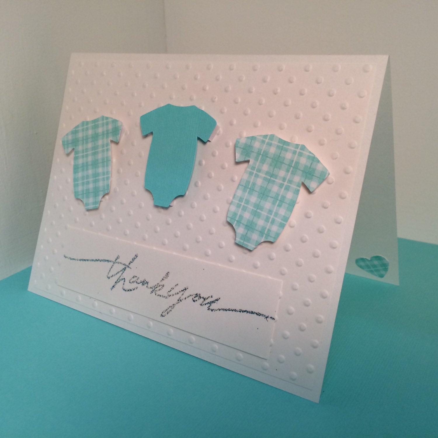 baby shower gift thank you card