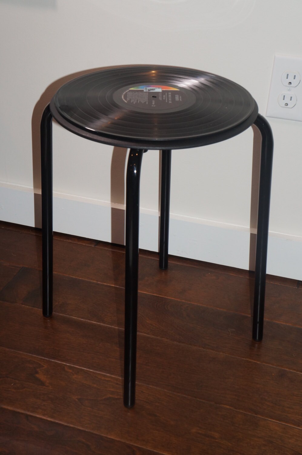 Vinyl Record Table/Stool