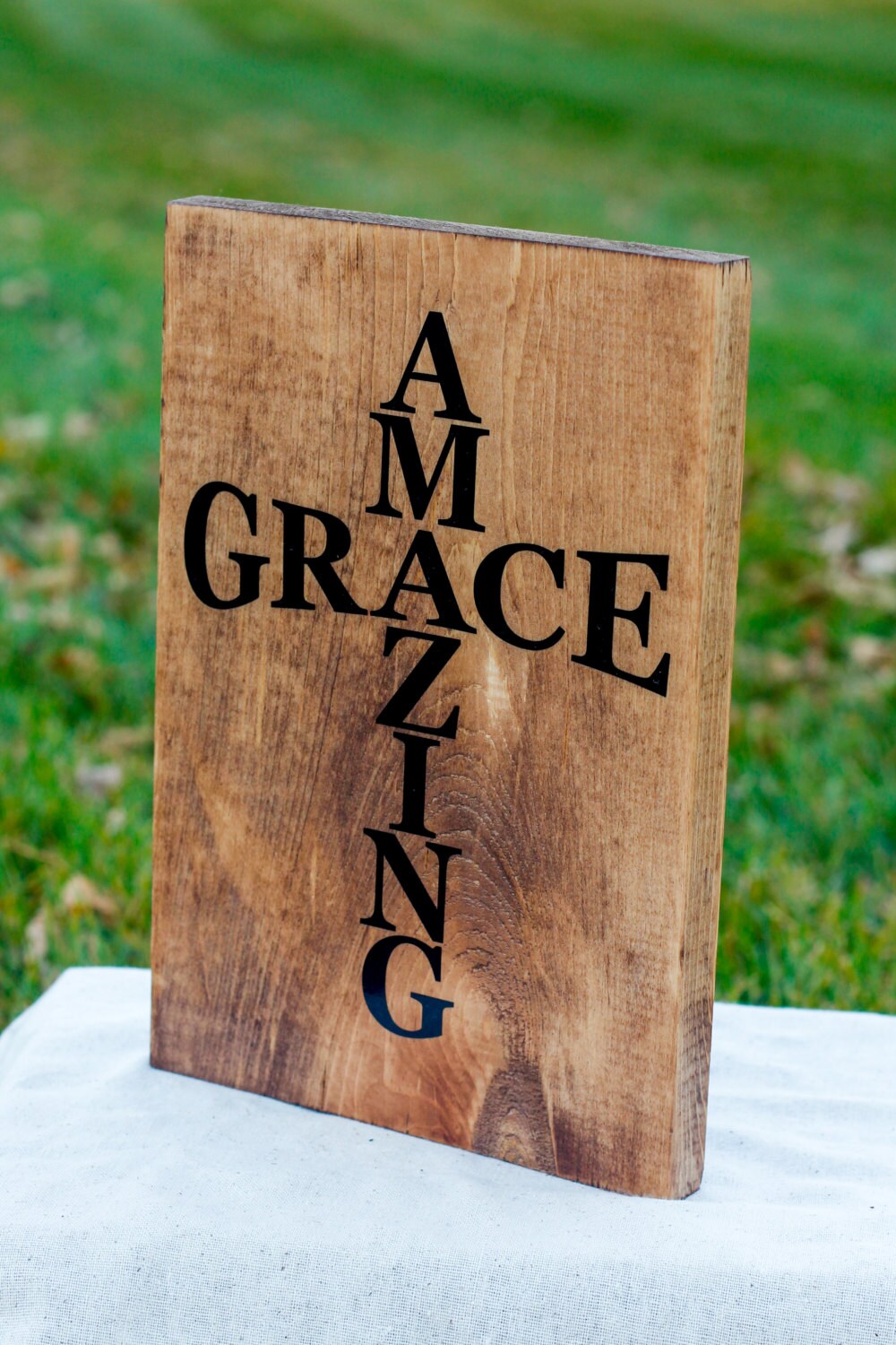 Amazing Grace Sign grace sign inspirational sign Amazing