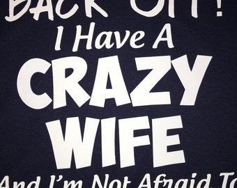 Crazy wife Etsy photo image