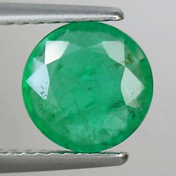 Genuine Natural Emerald AA Quality Round Loose Gemstones