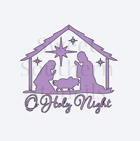 o holy night nativity scene christmas cookie stencil o holy night nativity scene christmas cookie stencil