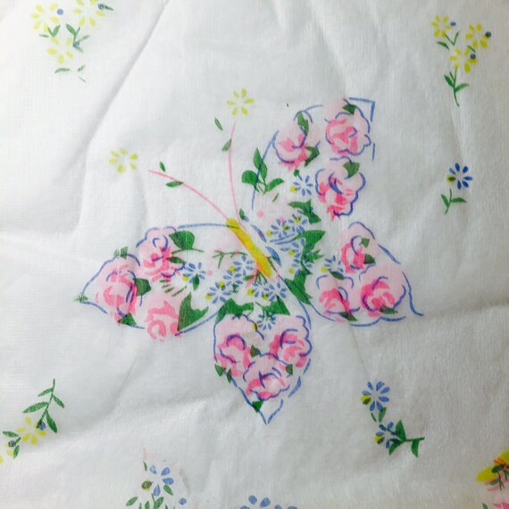 3 Decoupage Rice Paper Napkins Vintage Butterfly Japan