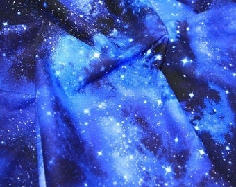 Solar System Fabric / Space Fabric Galaxy Timeless Treasures c9924 / Space Fabric / 1 Yard & 1/2 Yard Cuts