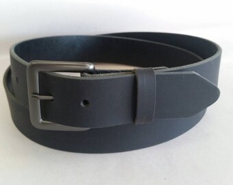1-1/2" Water Buffalo Full Grain Leather Belt