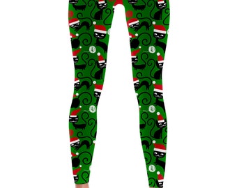 Christmas Cat Leggings
