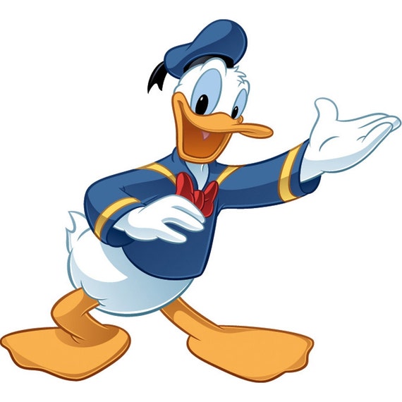 DONALD DUCK Mickey Mouse Instant Download Digital