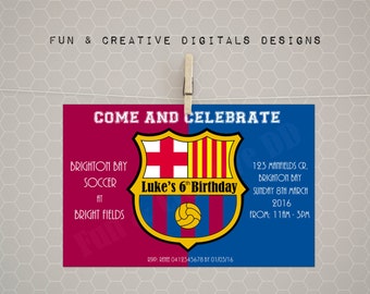 Barcelona Party Invitations 10