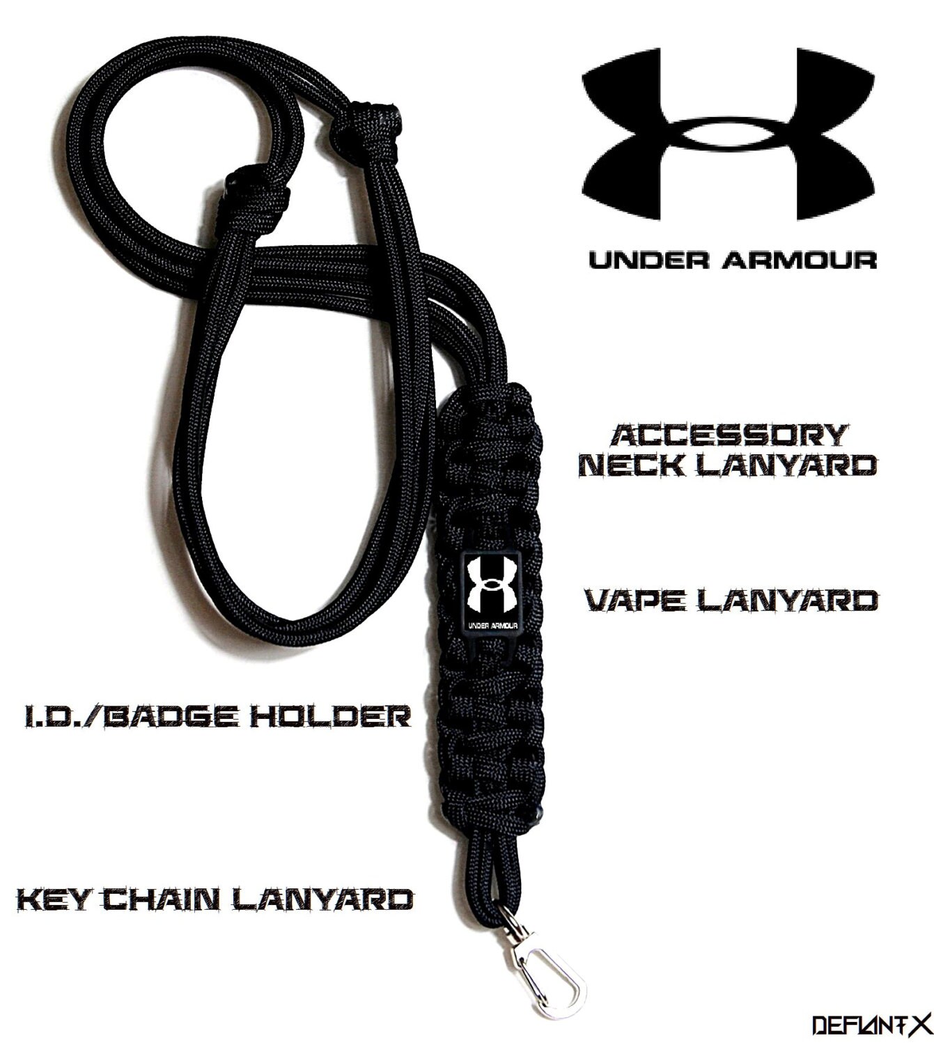 UNDER ARMOUR Accessory/Sports Neck Lanyard Key by DefiantXGear