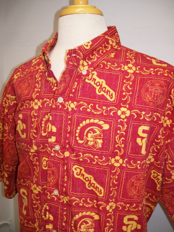 USC Trojans Hawaiian shirt by Reyn Spooner 3XL