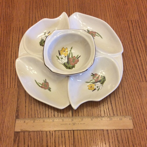 California Originals Pottery Chip & Dip Set by CottonTopVintage