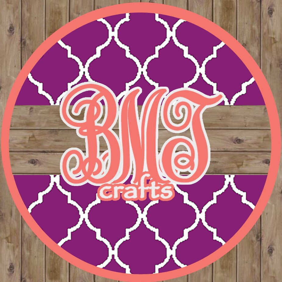 Personalized and monogrammed items are what I sell by BMTCrafts