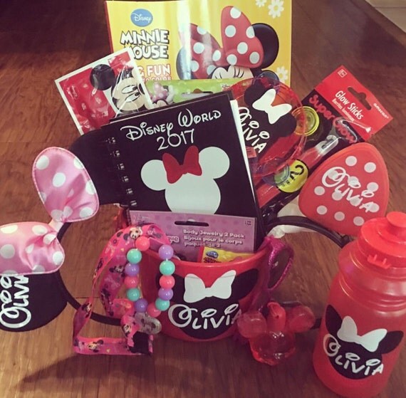 Items similar to Custom Surprise Disney Park Gift BasketMickey on Etsy