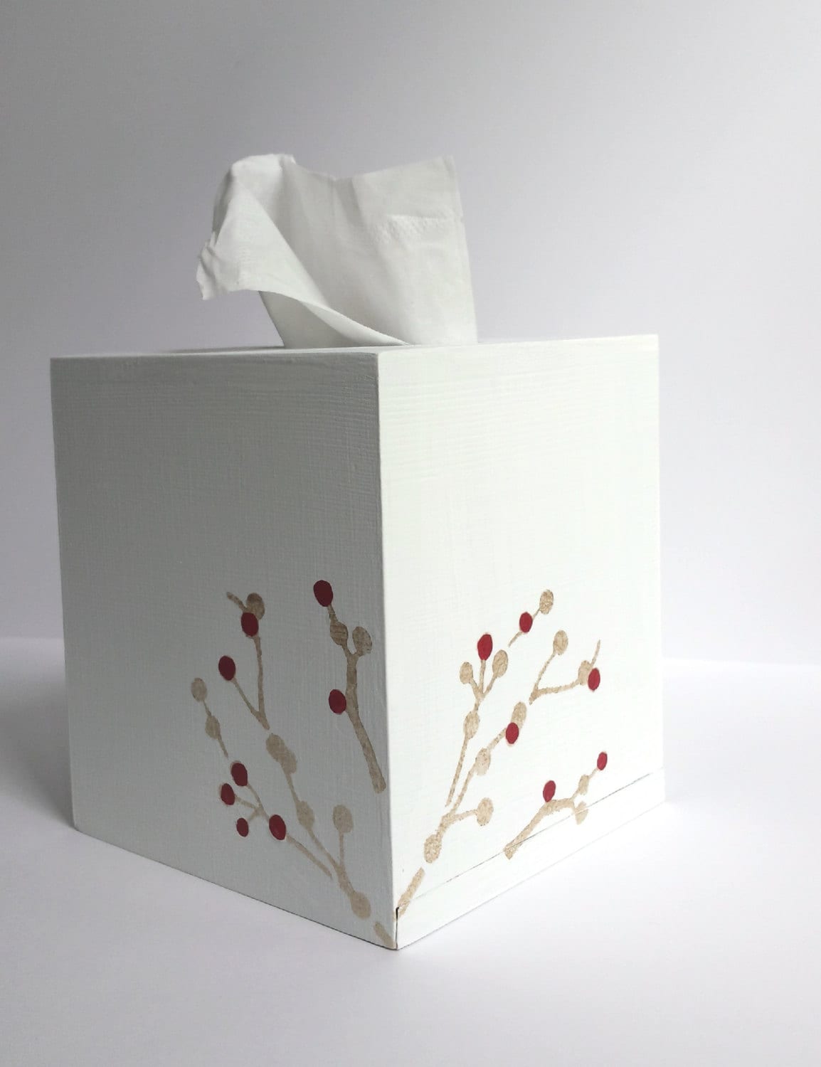 Tissue Box Cover Kleenex box cover Christmas Tissue box