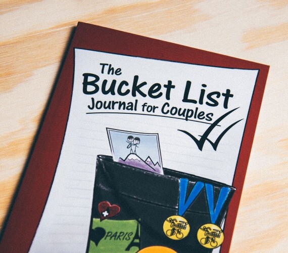 The Bucket List Journal for Couples Plan with your partner