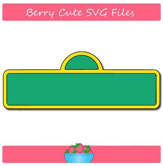 Download Sesame Street Sign Svg File