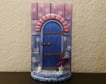 Disney's Queen Elsa Inspired Fairy/Tooth Fairy Door