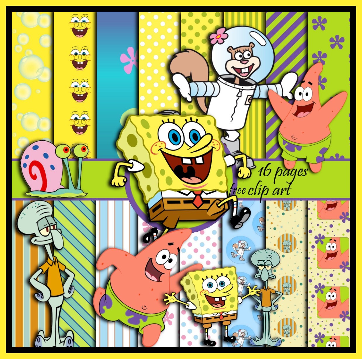 Spongebob paper meme