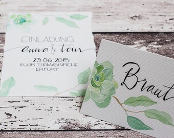 Wedding stationary (digital)