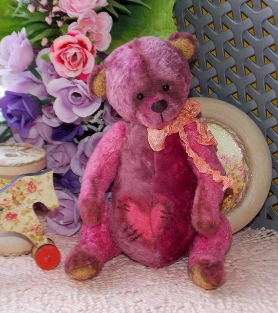 teddy bear violet