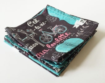 We'll Always Have Paris Cloth Napkins (set of four)