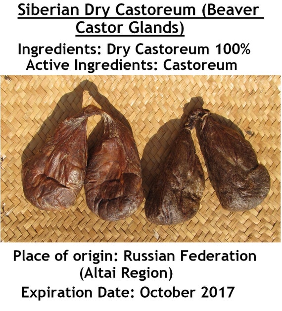 Siberian Dry Castoreum 1.417.05oz 40200 gms. Beaver Castor