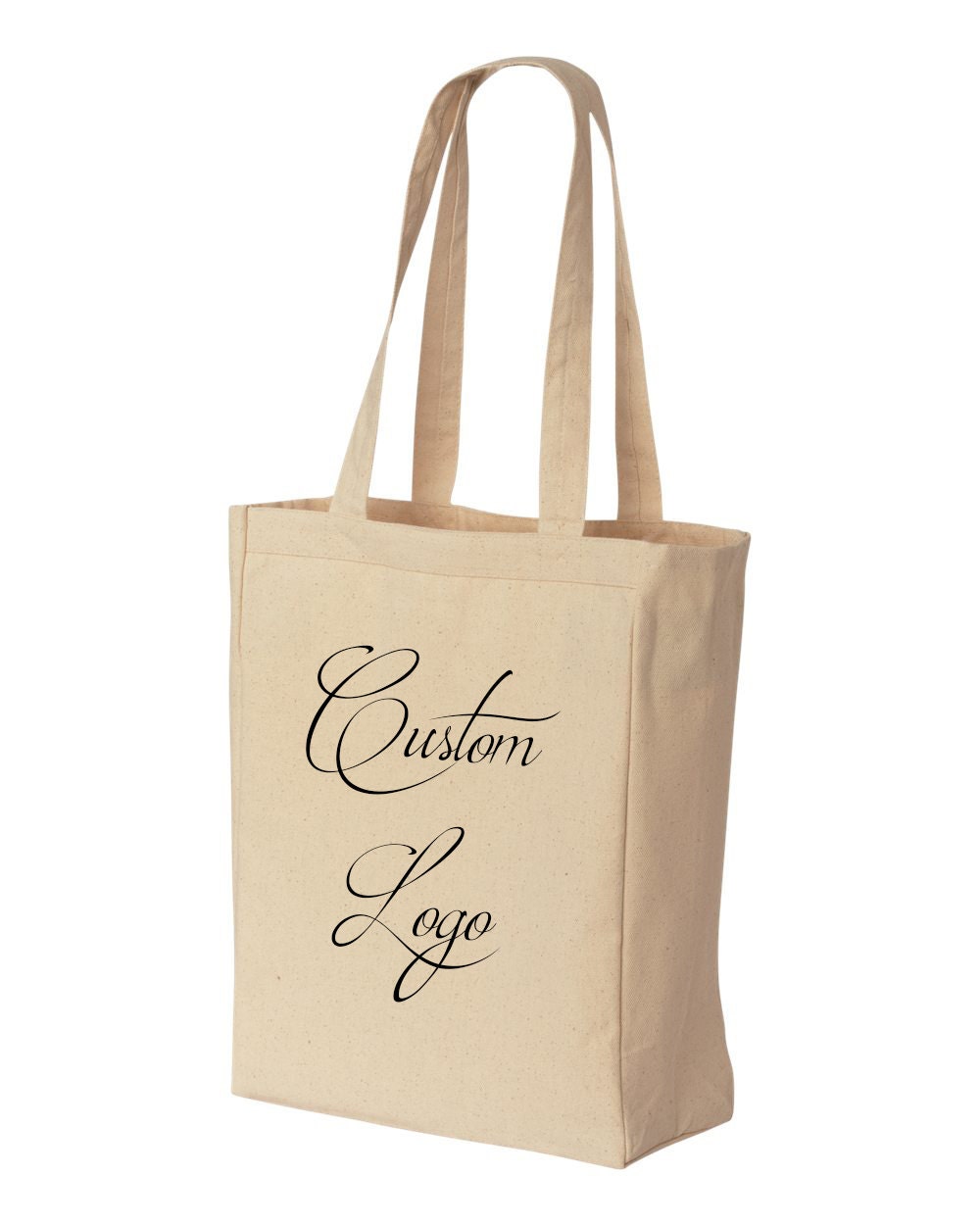 Custom Printed Tote Bags Canvas Literacy Basics