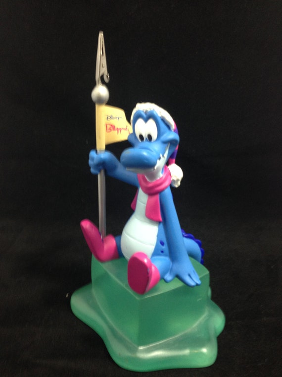 Vintage Disney Blizzard Beach Ice Gator Figurine Disney Ice