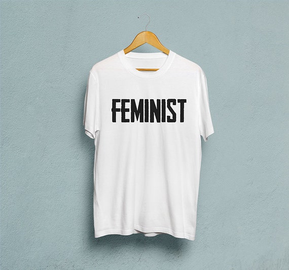 Feminist White Unisex T-shirt Feminism T-shirt