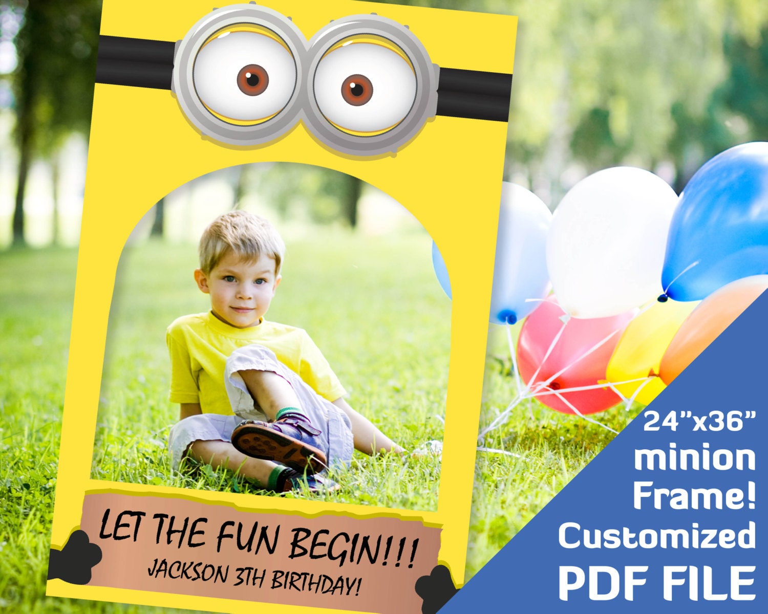 decorations minions party for minion booth minion photo minion party props decorations