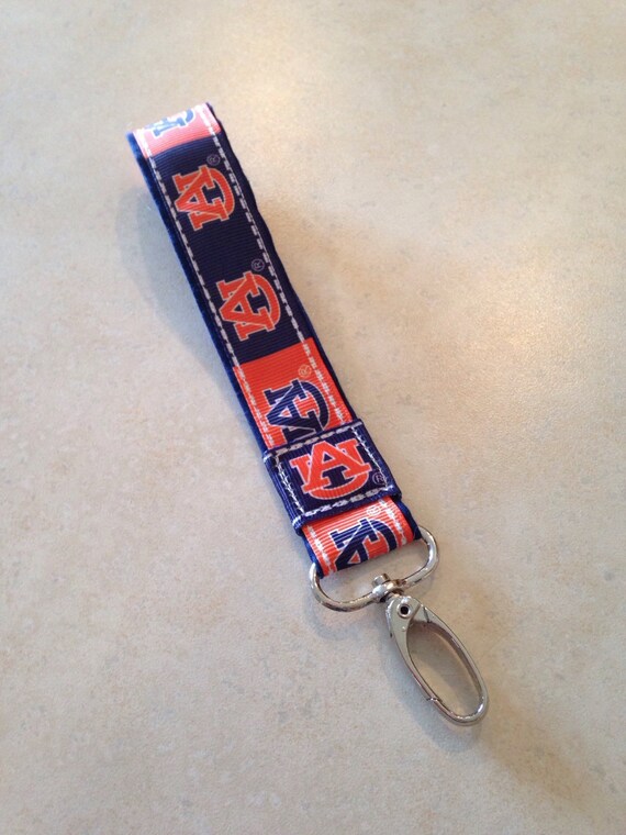 Auburn Tigers Wristband Keychain   War Eagle By Inspirecollection