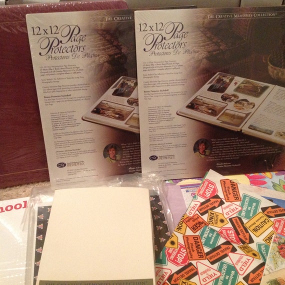 Creative Memories Scrapbook Supplies Everything in one lot