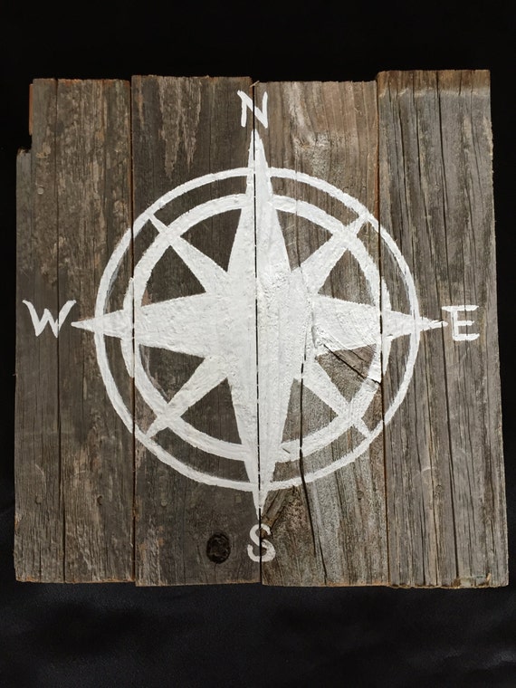 Rustic Nautical Compass