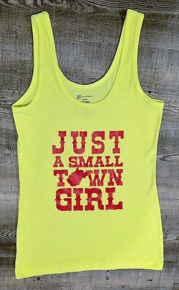 JUST A SMALL TOWN GIRL Redneck Southern Country Journey Women's V Neck