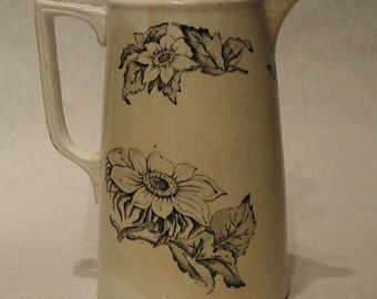 White Porcelain Pitcher