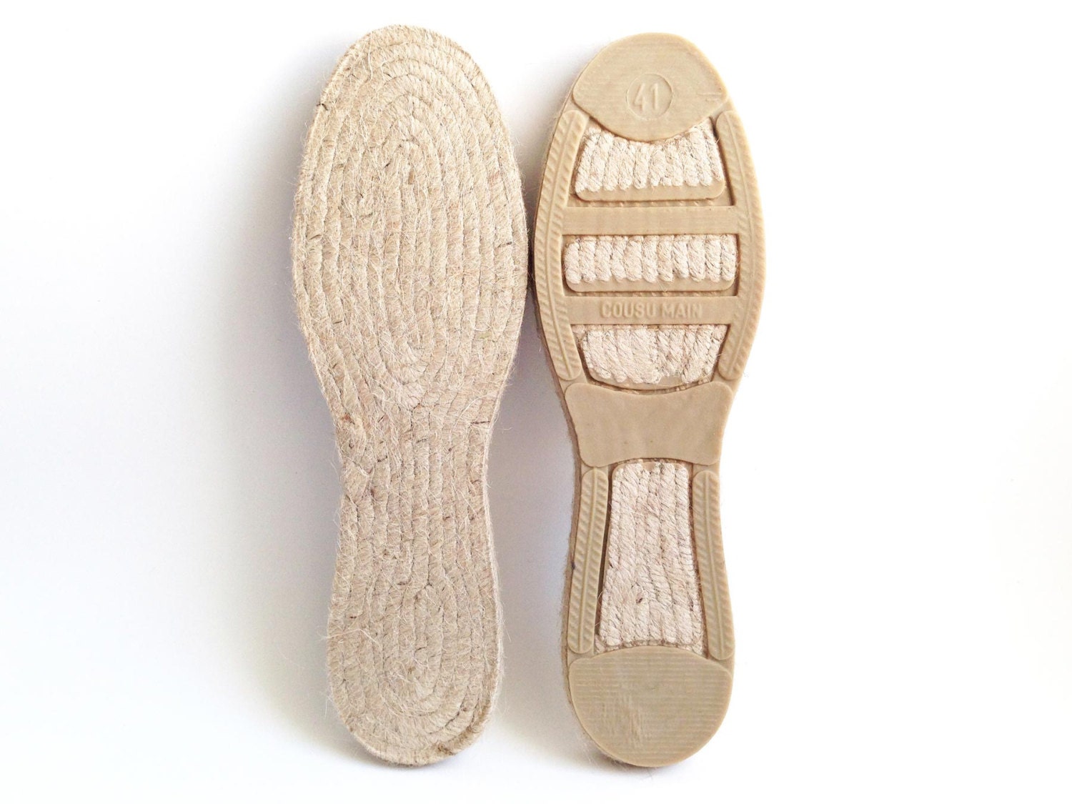Wear the authentic Spanish espadrille soles the Mediterranean