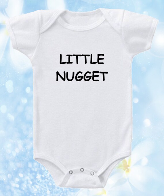 Items similar to Little Nugget Onesie, baby bodysuit, baby boy clothes