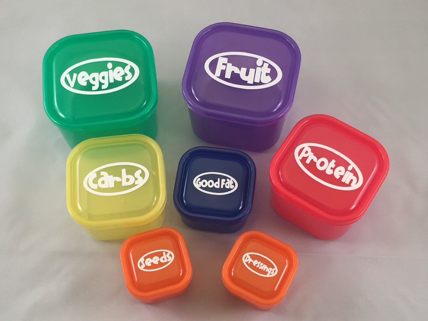 21 Day Fix Portion Control Containers by FirstDueInGearLocker