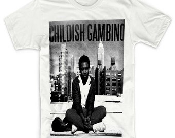 childish gambino white shirt