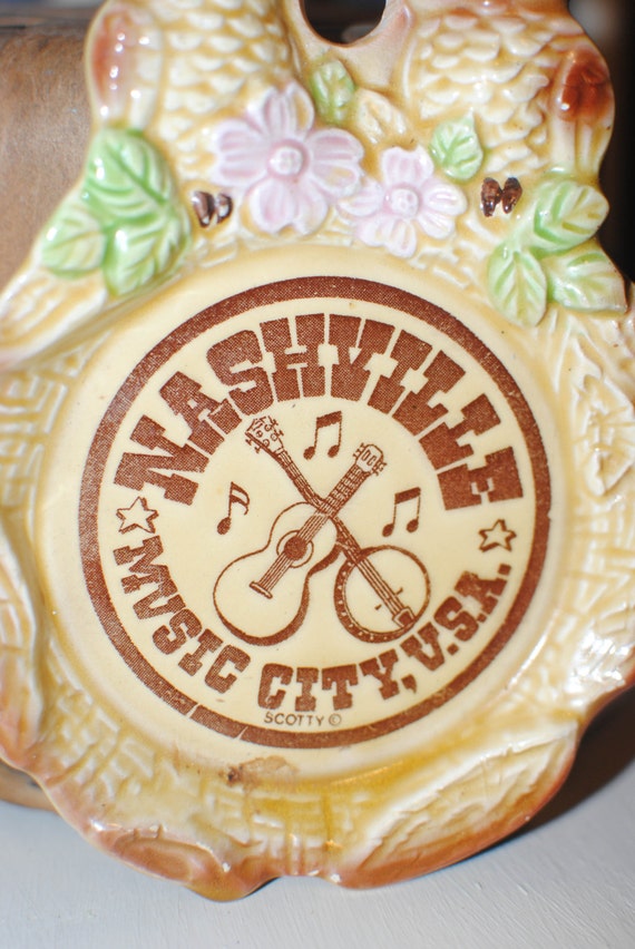 Nashville Music City Souvenir Spoon rest/Coin