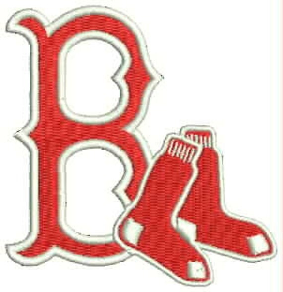 Boston Red Sox Embroidery Design by AlexHoffEmbroidery on Etsy