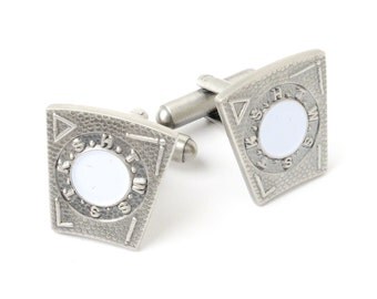 Masonic Mark Degree Keystone Cufflinks