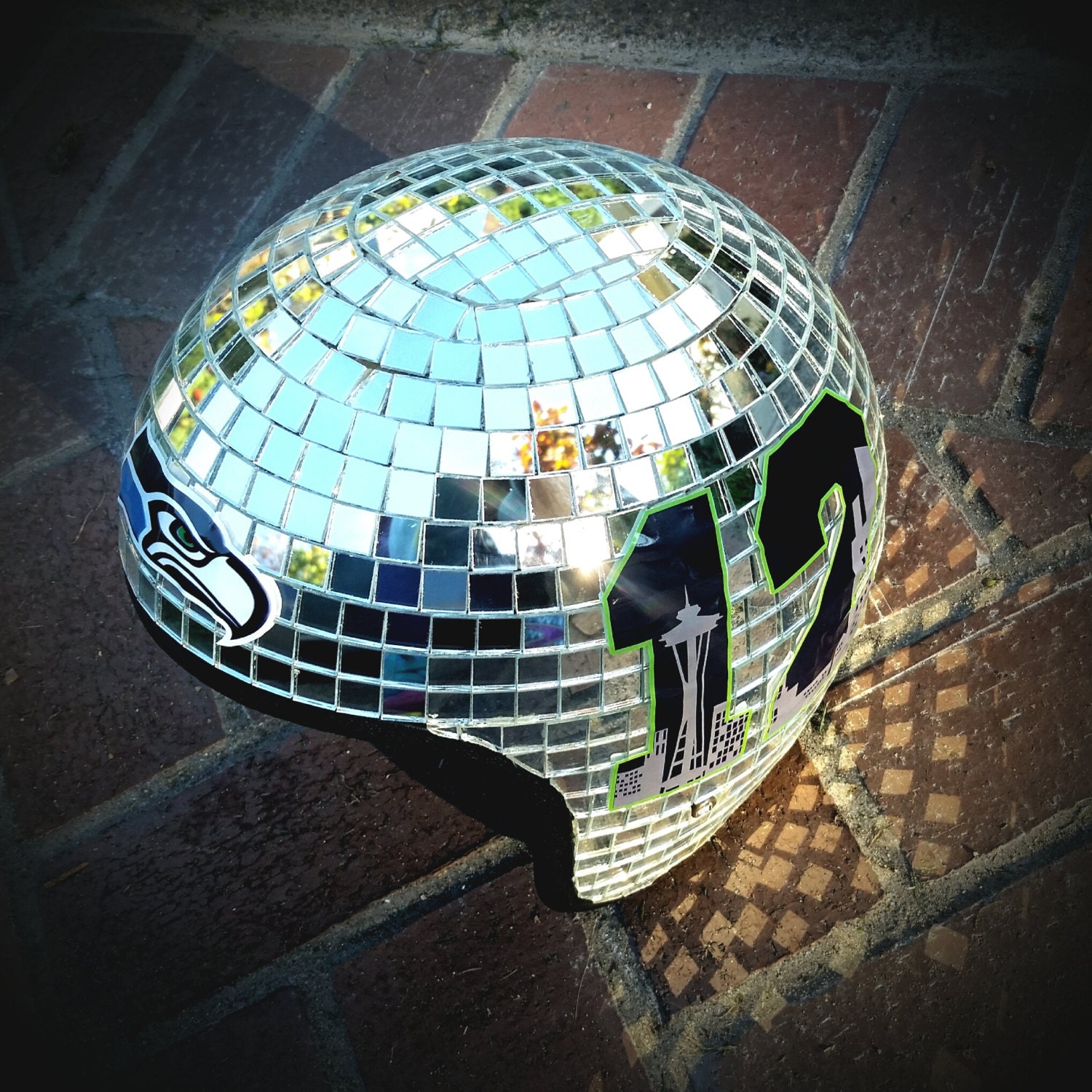 Customized Mirror Ball Helmet