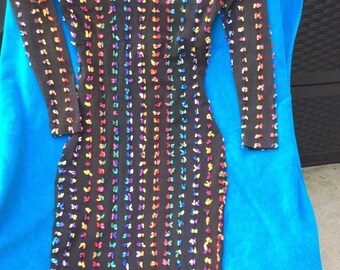 Items similar to Betsey Johnson dot embroidered dress on Etsy