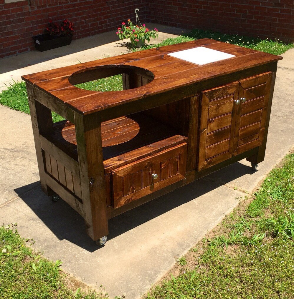 Big Green Egg Table Grill Table