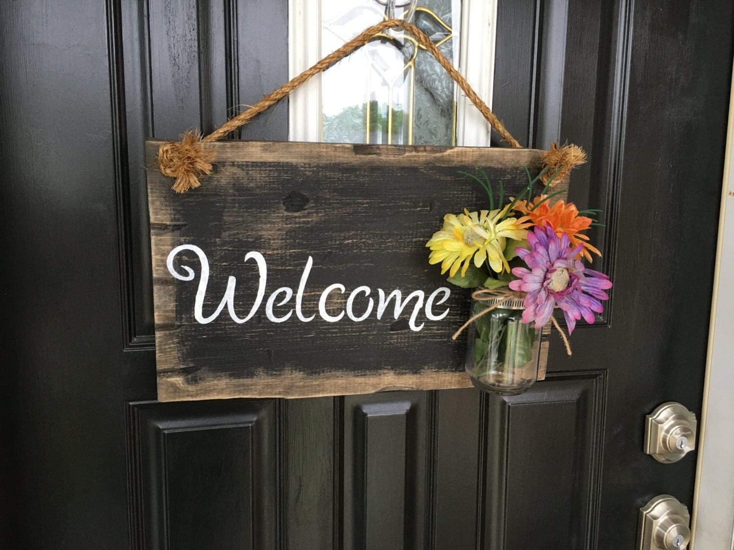 28 Signs For Front Door Large Wood Welcome Sign Front Door