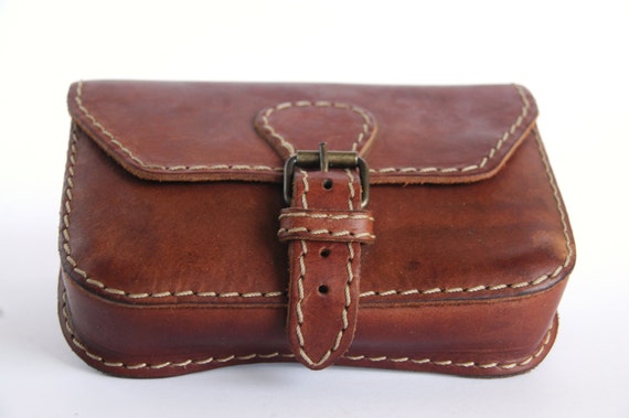 Oil tan leather belt bag leather belt bag by leatherandnatural